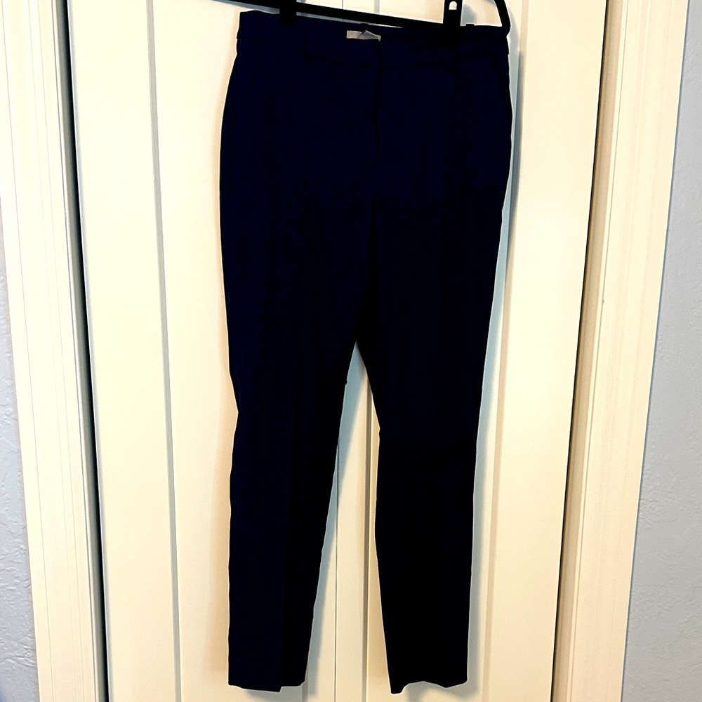 H&M Women's Navy Straight Leg Pants